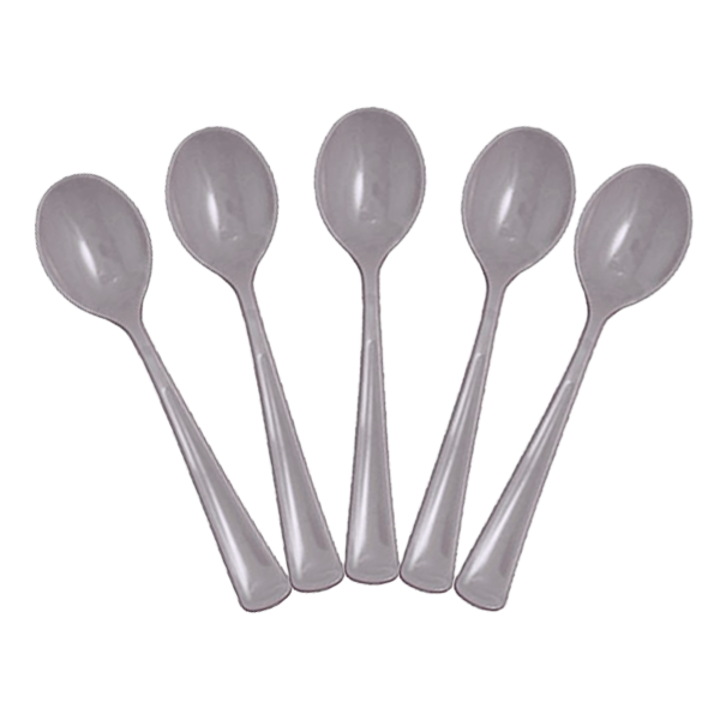 Exquisite Disposable Plastic Spoons 100 Count Party Deluxe