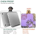 thumbnail image 3 of Lick Mat Techphardo de acero inoxidable grande para perros y gatos, 3 of 9
