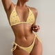 thumbnail image 2 of Traje de baño de 2 piezas con cintura alta y tirantes cruzados para mujer Fridja  nalpqowj52927, 2 of 7