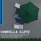thumbnail image 4 of [2 7 M/6 Huesos Verde Oscuro] Funda para Patio Exterior Tela Poliéster para Protector Solar Repuesto Y Tela Impermeable Tela para Columna Central Jardín (2 7 M 6 Huesos Verde Oscuro), 4 of 9