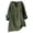 A-Army Green443, variant on Womens Pocket Detailed Henley Neck Shirt Roll Tab Sleeve Everyday Wear Loose Fit Blouse Army Green