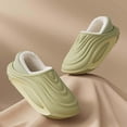 thumbnail image 5 of Pandaie Mens Womens Couple Winter Clog Shoes Waterproof Fleece Lined Closed Back Mule for Indoor Outdoor Use Size 5.5‑9.5, 5 of 7