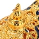 thumbnail image 2 of Vintage Genie Lamp Decoration Rare Collection Small Legendary Genie Lamp Zinc Alloy Gold Sapphire Blue, 2 of 3