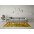 thumbnail image 3 of Ahgly Company Indoor Rectangle Oriental Yellow Industrial Area Rugs, 2' x 5', 3 of 4