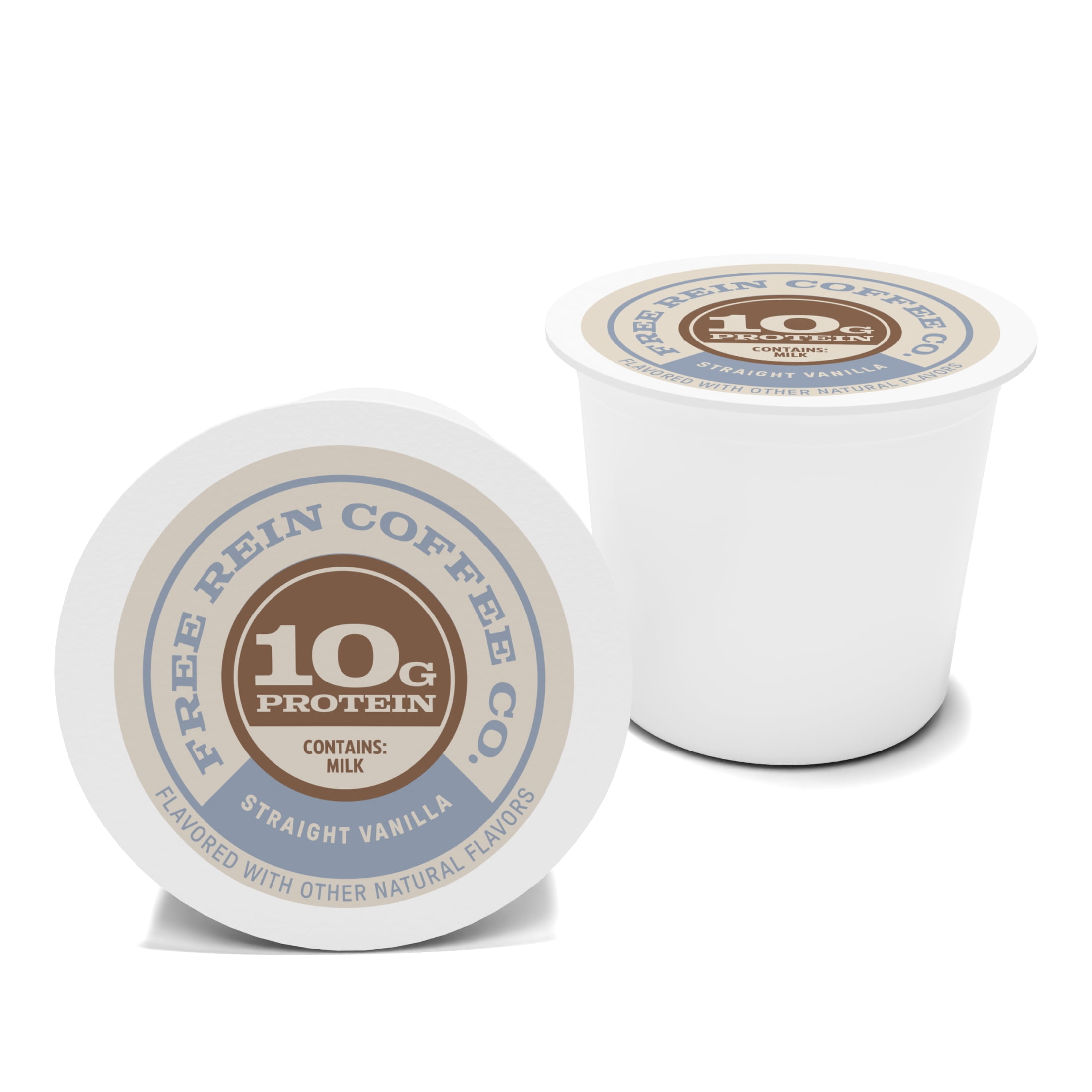 Free Rein Coffee Company Vanilla Protein Pods (10 Count)