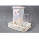 thumbnail image 3 of Dispensador automático de comida seca y agua para gato/perro, comida seca para perros, dispensador de agua blanca, 3 of 5