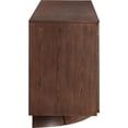 thumbnail image 4 of Meridian Furniture Bellona Brown Oak Veneer Sideboard/Buffet, 4 of 11