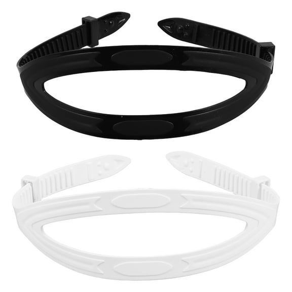LIFKOME 2pcs Universal Silicone Diving Mask Strap Swimming Goggles Safety Glasses Neck Strap Sports Eyewear Retainer