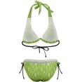 thumbnail image 3 of HPINK-T Women's Sexy Bathing Suits Spaghetti Strap Bikini Set Underwire Swimsuit, 3 of 12