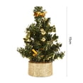 thumbnail image 5 of 15cm Decorated Mini Christmas Tree Easy to Maintain PVC No Withering Artificial Christmas Tree Table Decor, 5 of 7