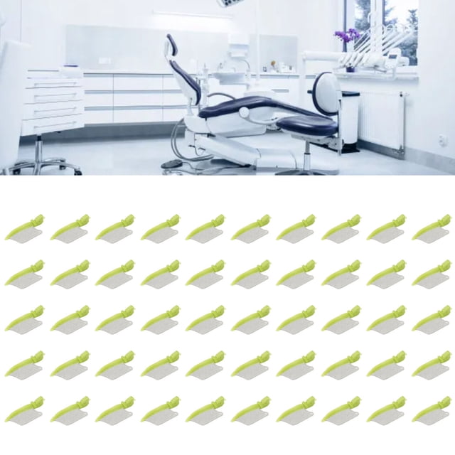 50pcs Wedges Interdental Teeth Stainless Steel Heat Teeth Interproximal