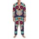 thumbnail image 3 of Fotbe Dead Day Party Pijama de Hombre con Estampado de Manga Larga, Conjunto de 2 Piezas, Ropa de Dormir Suave y Cómoda con Bolsillos-X-Large, 3 of 7