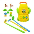 thumbnail image 4 of KYAIGUO Kids Toddler Golf Clubs Set Toys Baby Golf Suitcase Game Play Set Indoor Outdoor Sport Toys Promotes Physical & Mental Development, 4 of 8