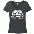 thumbnail image 1 of Camiseta de manga corta Gravity Outdoor Co. Logotipo blanco Charcoal XL, 1 of 1