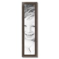 thumbnail image 2 of ArtToFrames 7" x 31" Muted Silver Picture Frame, 7x31 inch Silver Wood Poster Frame (WOM-4626),  Pack, 2 of 8