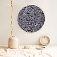 thumbnail image 5 of Balery Purple Butterflies Print Bone China Decorative Plate Ceramic Dinner Plates Art Crafts with Display Stand-7in, 5 of 6