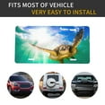 thumbnail image 7 of Hawaiian Green Sea Turtle License Plate Personalized License Plate Cover Aluminum Anti-Rust Metal Car Plates Tag Car Decoration Accessory for Men Women, 12" x 6", 7 of 7
