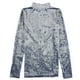 thumbnail image 2 of bar III Blusa de Terciopelo para Mujer, Azul, XS, 2 of 2