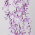 thumbnail image 4 of 5- Hiedra Artificial Flor Colgante Decoración para Pared Hogar -Púrpura Sunnimix Flor artificial, 4 of 8