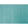 thumbnail image 2 of Safdie & Co. Bath Mat Woven Hyper Absorbent Memory Foam in Aqua, 2 of 2