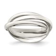 thumbnail image 1 of 925 Sterling Silver Triple Ring, 1 of 6