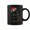 White, variant on Santa Black Cat Tangled Up In Christmas Tree Lights Holiday Coffee Mugs