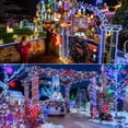 thumbnail image 2 of Luces LED tipo cuerda Jnaurb, 30 m, 720 LED, 8 modos, resistentes al agua, 2 of 8