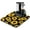 Sunflower Pattern Black, variant on Coffee Bar Mat Rubber Dish Drying Mat For Kitchen Counter Coffee Mat for Home Bar Gift Kitchen Mat Coffee Bar Accessories Decorative Coffee Shop Chocolate Dish Drying Pad 16"X 18"