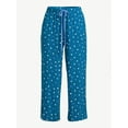 thumbnail image 6 of Joyspun Women's Cropped Knit Sleep Pants, Sizes S to 3X, 6 of 6