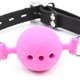 thumbnail image 5 of L Accesorios de disfraces, mordaza de bola con boca abierta y transpirable de silicona Pu, 5 of 5