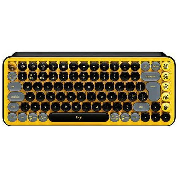 Logitech POP Keys Wireless Mechanical Keyboard w/ Customizable Emoji Keys
