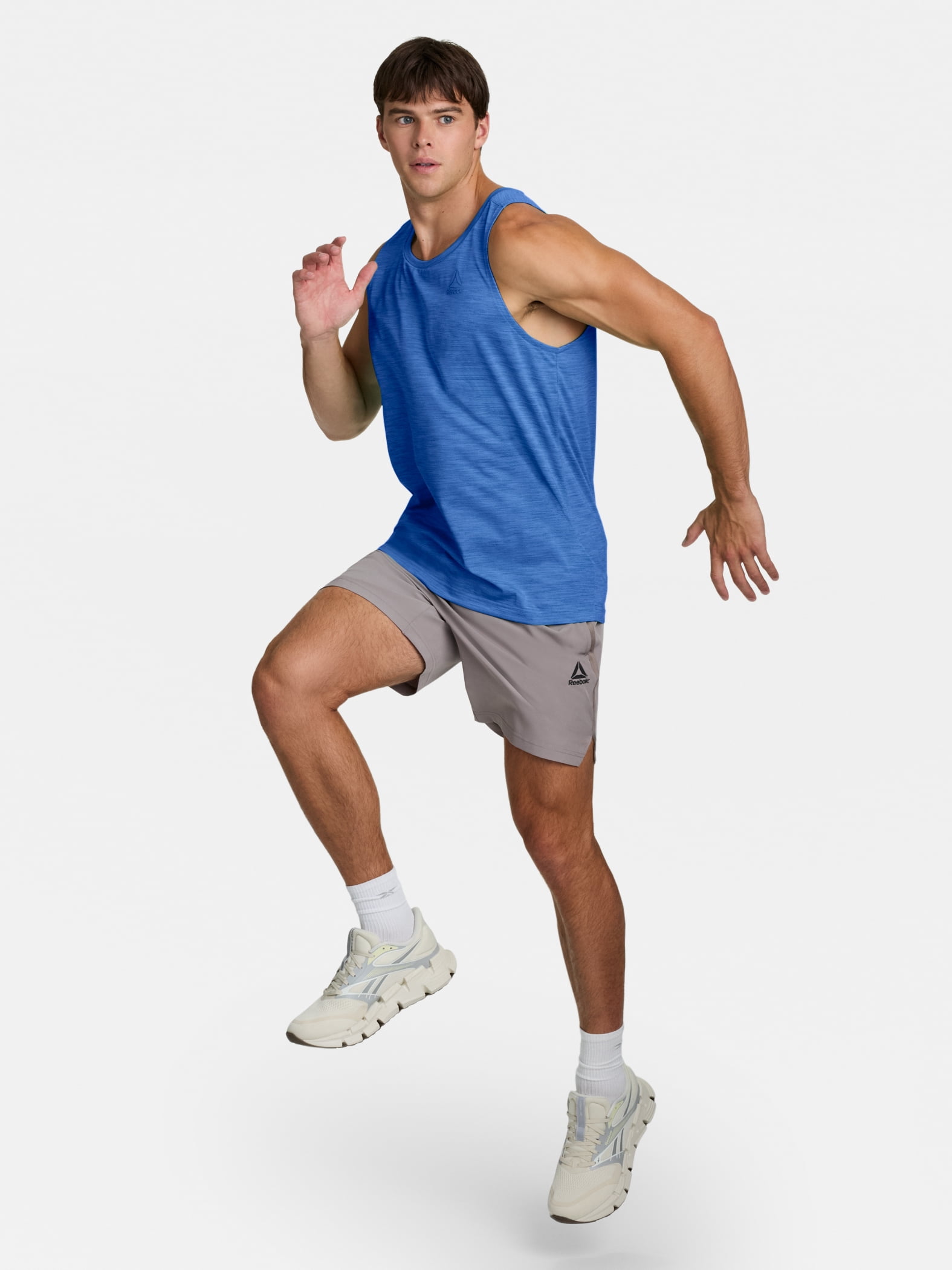 Reebok Men's & Big Men's Stride Performance Tank Top, Sizes XS-5XL