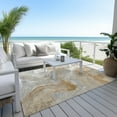 thumbnail image 6 of Addison Rugs Chantille Indoor/Outdoor Transitional Abstract Graphite Washable Rectangle Rug, 8' x 10', 6 of 6