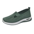 thumbnail image 1 of Chaussures Décontractées pour Femmes Été Chaussures de Travail Décontractées pour Femmes Bureau Chaussures Décontractées Mode Espadrilles en Maille Respirante Chaussures Décontractées Confortables Chaussures Mignonnes pour Femmes Décontractées Non-Rond, 1 of 6