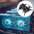 thumbnail image 4 of MIANGASTORE 20PCS Silicone Cooler Mounting Pin L Shaped Noise Reducing Vibration Fastener, 4 of 8