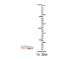 thumbnail image 5 of AoneJewelry 0.25 Carat Diamond Five Stone Engagement Ring In 10K Solid Rose, White & Yellow Gold, 5 of 5