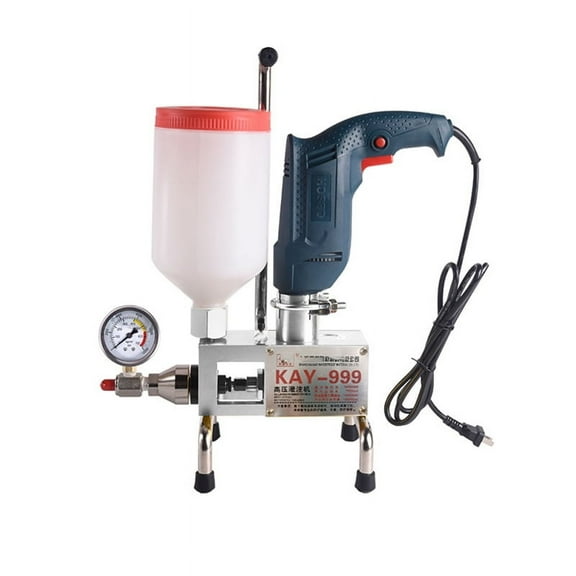 KAY-999 High Pressure Waterproof Grouting Machine 910W Injection Pump Epoxy/Polyurethane Grouting Liquid Leakage Tool ,Security
