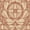 Rust/Sand, variant on SAFAVIEH Courtyard Charlotte Bordered Indoor/Outdoor Area Rug, Black/Sand, 5'3" x 7'7"