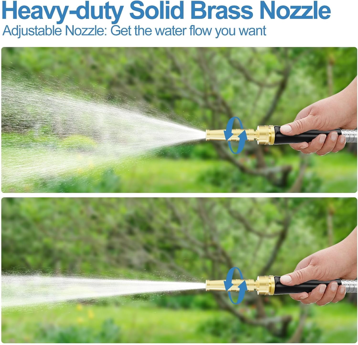 SPECILITE 3/8 in x 50 ft Heavy Duty Kink Free Garden Hose