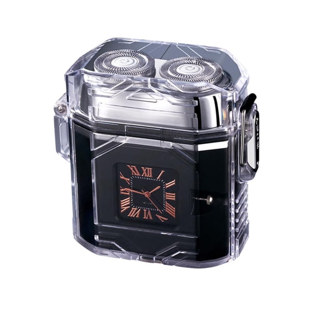 Produits d'Éclairage Extérieur, Rasoir Multifonctionnel Extérieur avec Éclairage Cob Montre Quartz, Romantique, Basses Touches et Introverti, Calme et Atmosphérique
