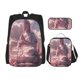 thumbnail image 1 of Balery Pink Lotus Buddha Mochila Escolar 3 en 1 para Niños - Mochila Resistente con Lonchera Térmica y Estuche - Mochila Escolar para Niños y Niñas, 1 of 7