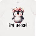 thumbnail image 4 of Inktastic 3rd Birthday Penguin 3 Year Old Girl Girls Toddler T-Shirt, 4 of 5