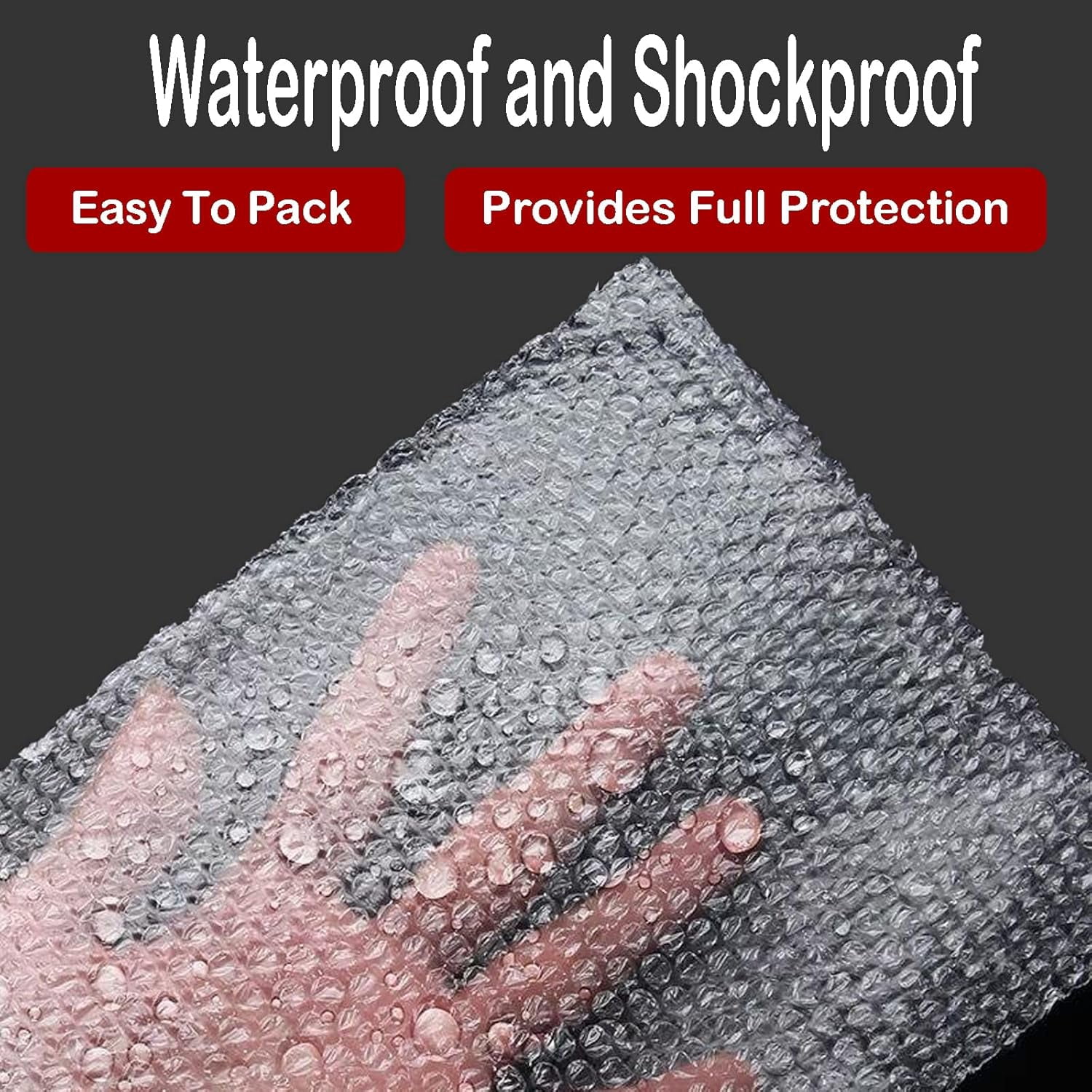 25Pcs Large Bubble Pouches, 16” X 20” Clear Bubble Pouch Wrap Bags for Packing, Double Walled Moving Supplies Bubble Bags Wrap for Fragile Dishes China Plates, Bubble out Bags for Shipping Moving
