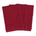 thumbnail image 2 of RITZ Royale Collection 100% Combed Terry Cotton, Kitchen Dish Cloth Set, 3-Pack, Solid, Paprika, 2 of 6