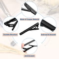 thumbnail image 3 of 3 Piezas de Clips delgados para Corbatas para Hombres, Clips de Corbata de Cobre para Hombre para Padre, Esposo, Amante (Negro, Twill), 3 of 6