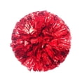 thumbnail image 2 of Pompones de animadora, bola de flores de animadora con agujeros para los dedos, pompones portátiles profesionales para el de animadoras para Rojo, 2 of 8