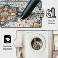 thumbnail image 6 of Soulgenix Kitchen Rug Set, 3 Pcs Kitchen Rug with Non Slip Backing for Floor and Hallway Laundry, Kitchen Mats for 20''x32''+20''x47''+20''x59'', 6 of 10