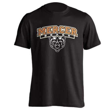 Mercer University Bears MU Classic Arch Mascot Short Sleeve T-Shirt 