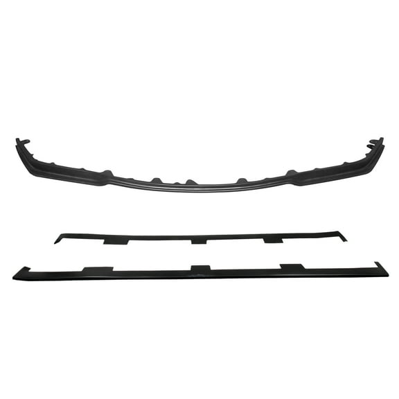 Ikon Motorsports Side Skirts   Front Bumper Lip Compatible with 2006-2008 Lexus IS250 IS350 JDM PM Style PU Unpainted Rocker Panel Splitter Underbody Spoiler
