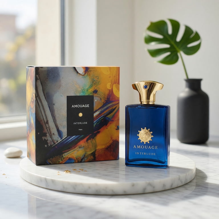 Amouage, Interlude Man, 3.4 oz EDP Spray, Spicy Woody Fragrance